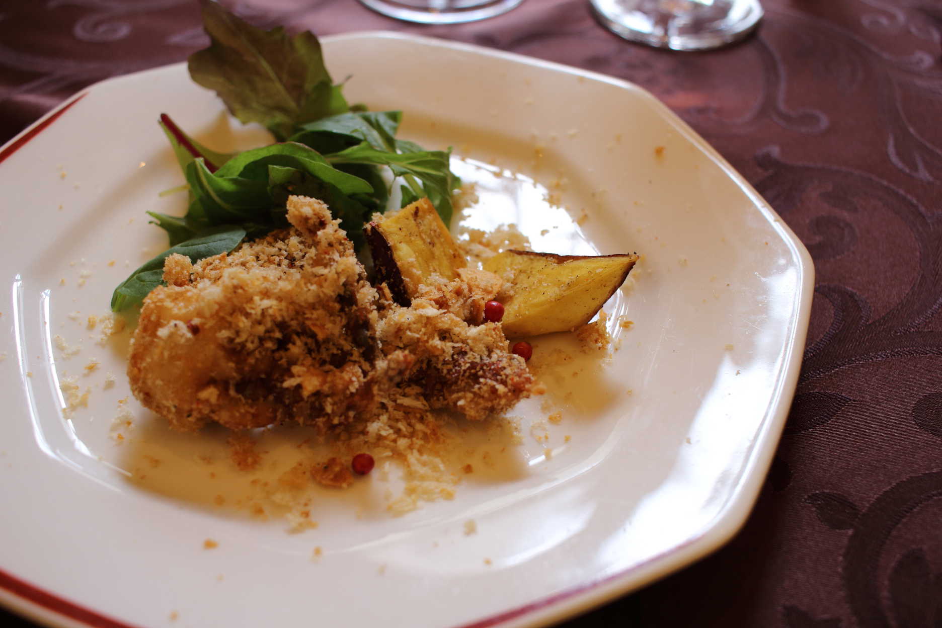 4. ソフトシェルクラブの香りパン粉和え