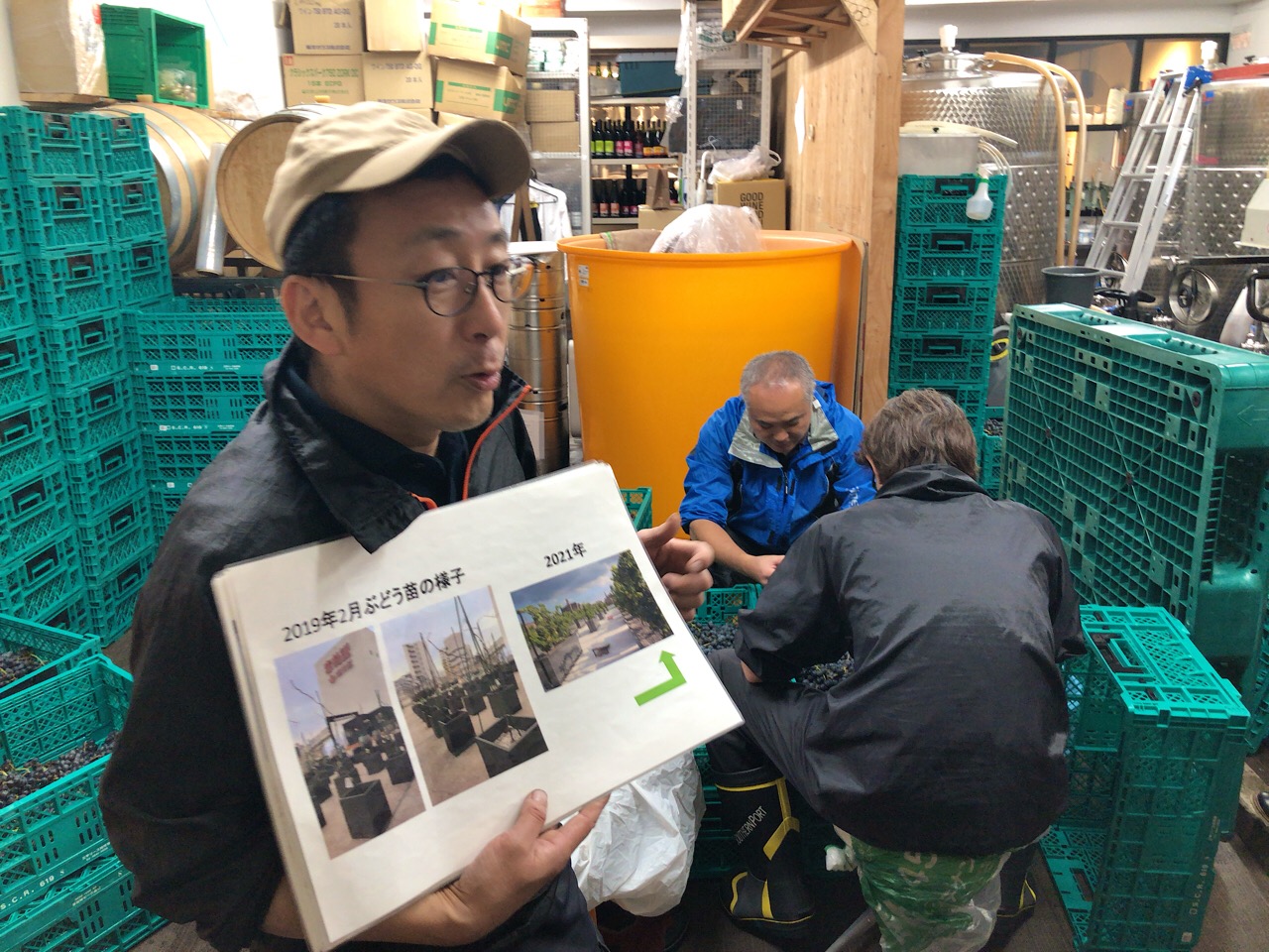 深川ワイナリー 製造工程のご紹介