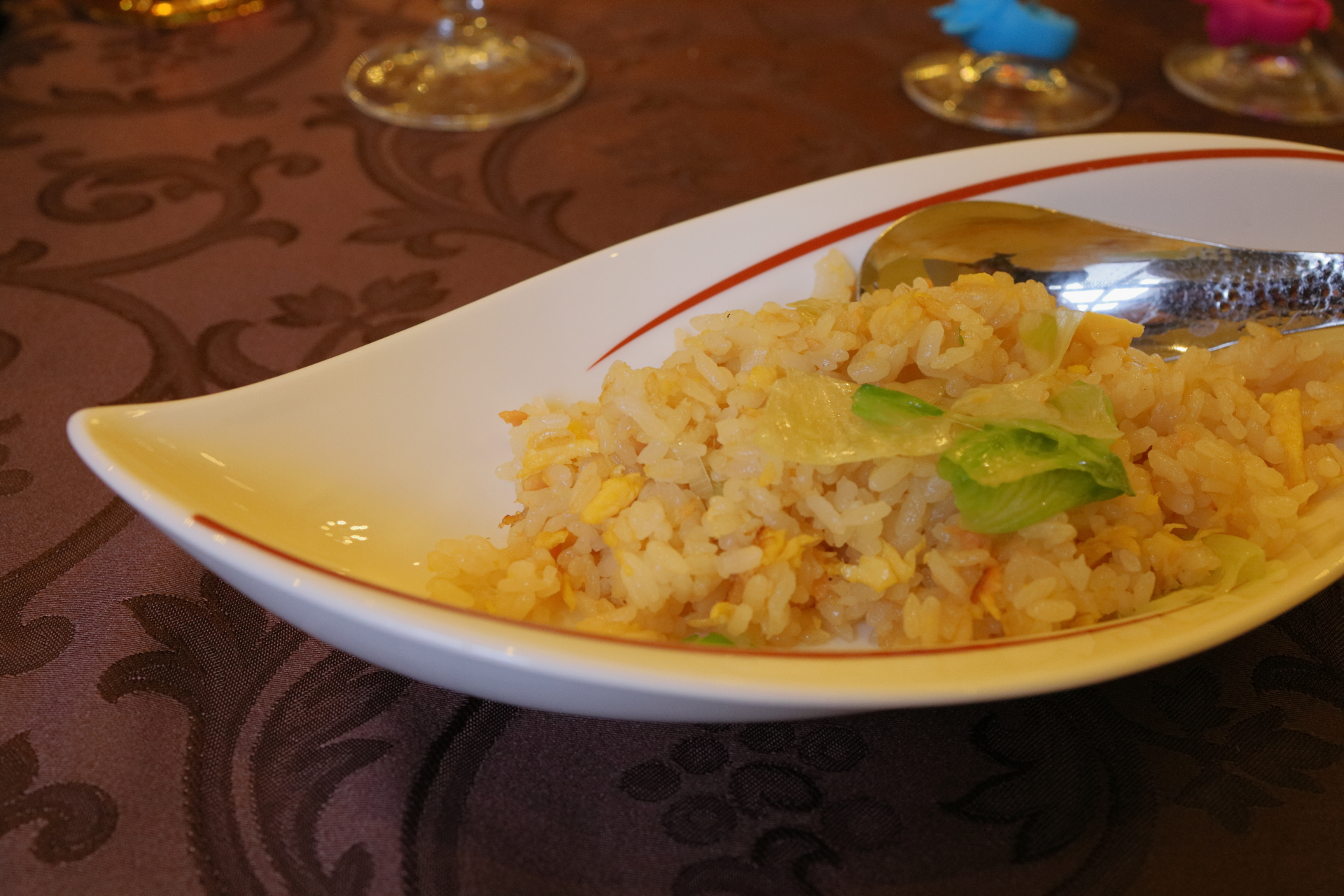 6. サーモンレタス炒飯