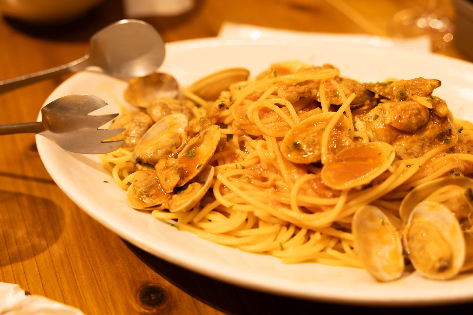 5. スパゲッティ ボンゴレ ロッソ