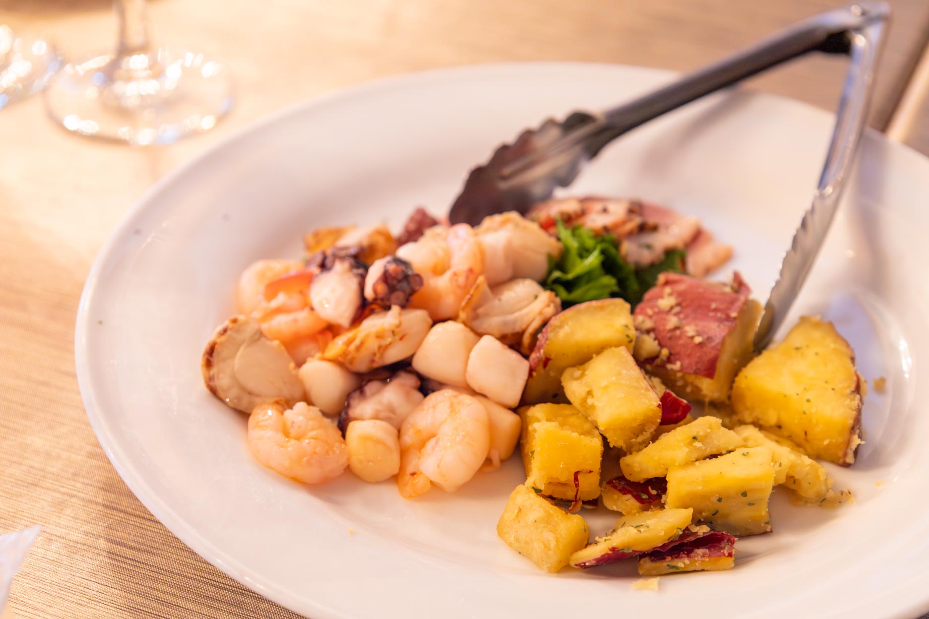 1. 前菜3種盛り合わせ