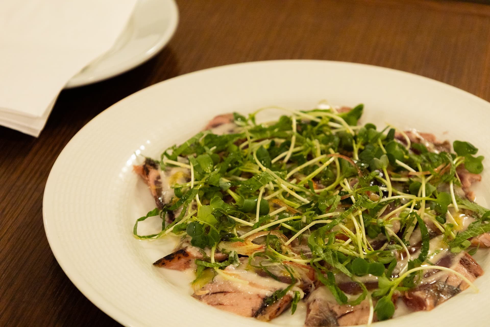 2. カツオのカルパッチョ